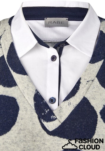 Pull Donkerblauw Rabe ( 114366/5374 )