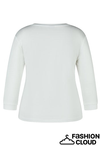 T-Shirt Wit Rabe ( 221353/5601 )