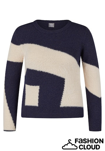 Pull Donkerblauw Rabe ( 223618/5374 )