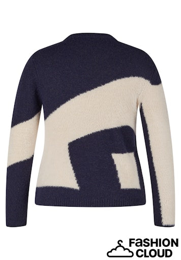 Pull Donkerblauw Rabe ( 223618/5374 )