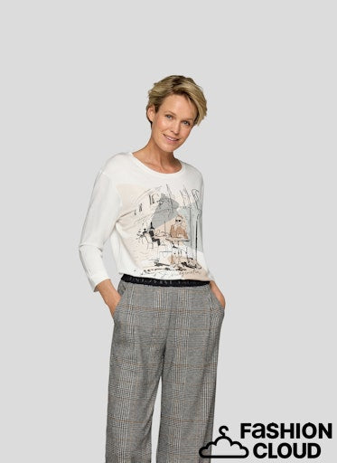 T-Shirt Wit Rabe ( 221353/5601 )