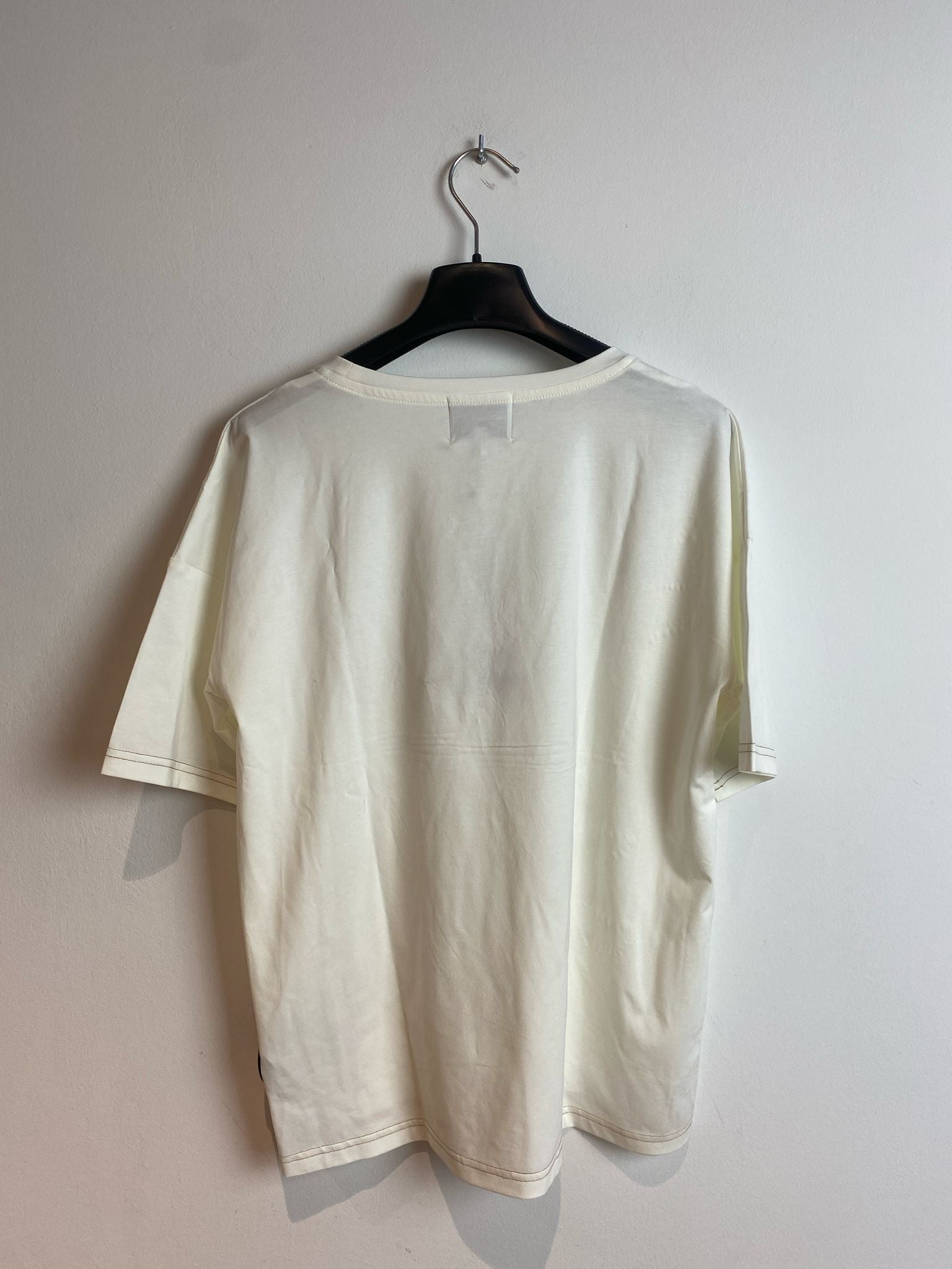 T-Shirt Ecru Leo & Ugo ( Tea097/Offwhite )