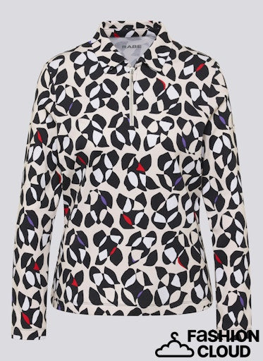 T-Shirt Zwart Rabe ( 113359/5099 )