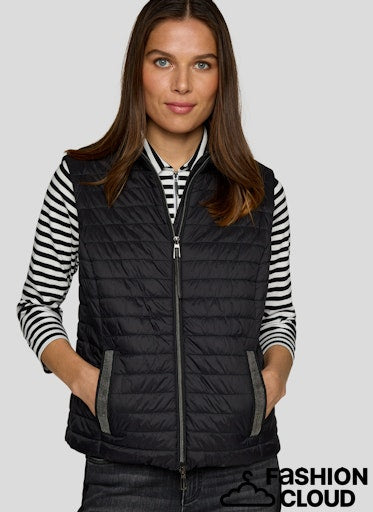 Giletvest Zwart Rabe ( 213870/5099 )