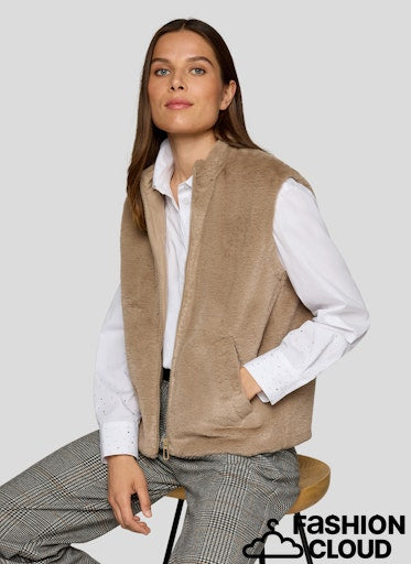 Giletvest Beige Rabe ( 221872/5632 )