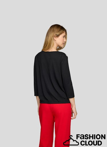 T-Shirt Zwart Rabe ( 113363/5099 )