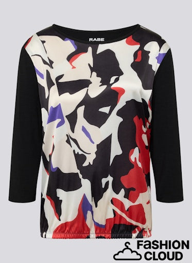 T-Shirt Zwart Rabe ( 113363/5099 )