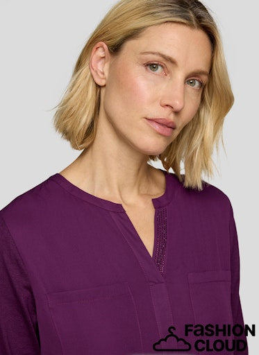 Chemisier Violet Rabe ( 222105/5287 )