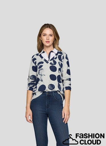Pull Rabe bleu foncé ( 114366/5374 )