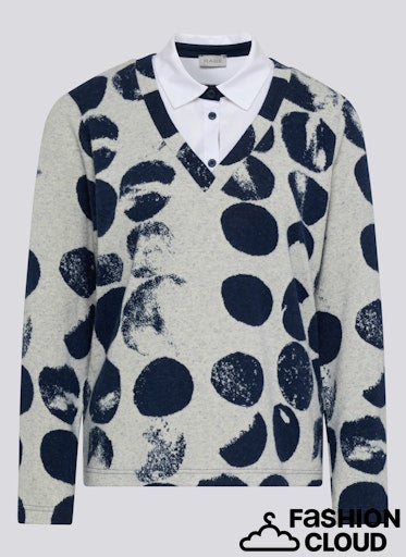 Pull Donkerblauw Rabe ( 114366/5374 )