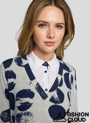 Pull Donkerblauw Rabe ( 114366/5374 )