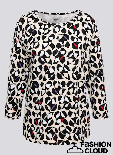 T-Shirt Zwart Rabe ( 113358/5099 )