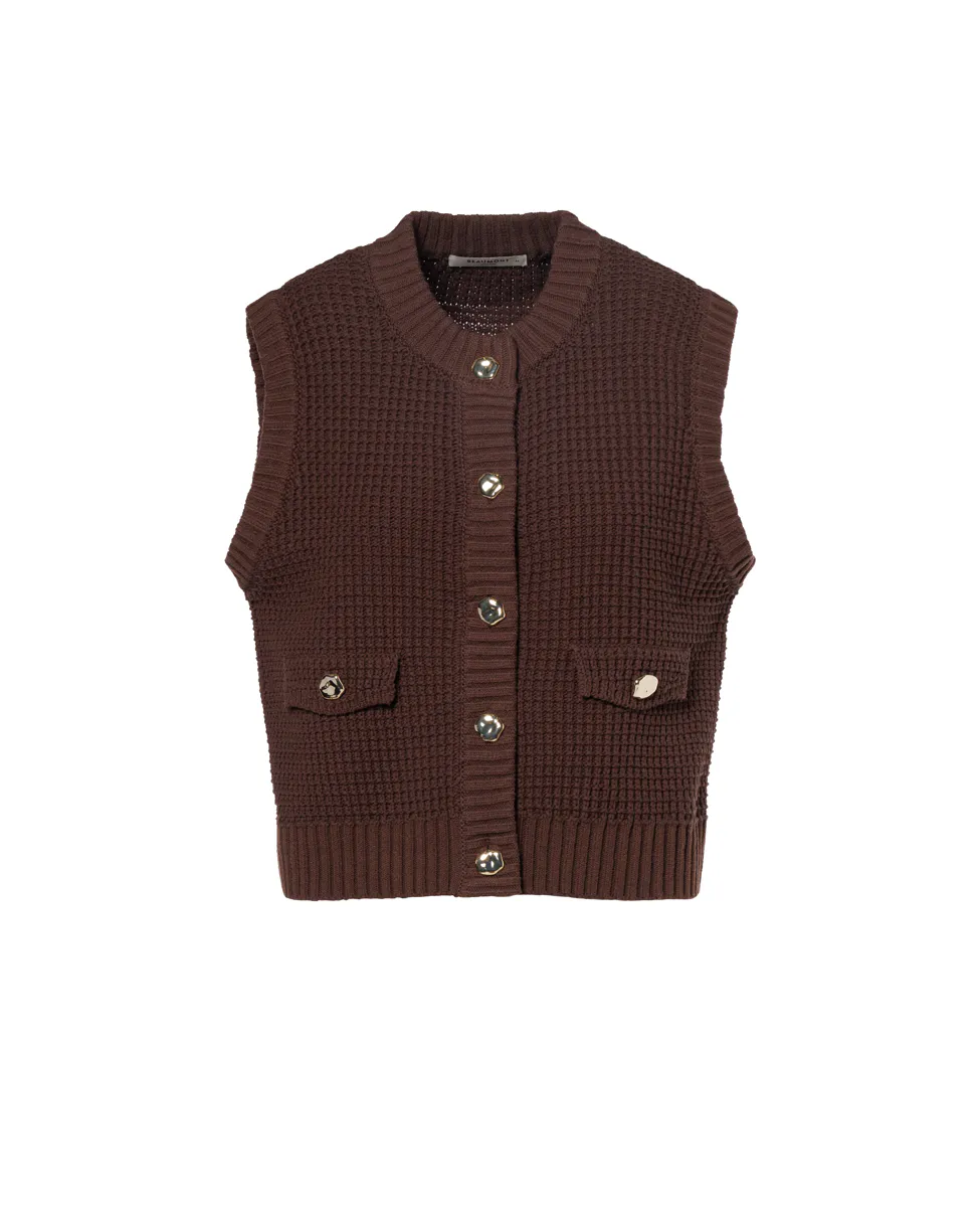 Pull marron Beaumont (Bettine/2980)