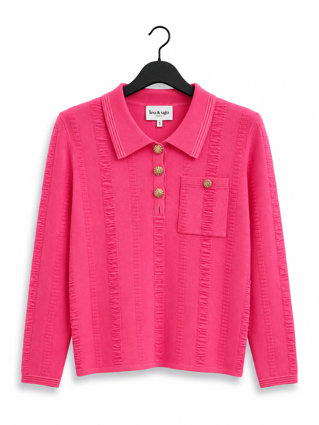 Pull Fuchia Leo & Ugo ( Gh382/Pink )