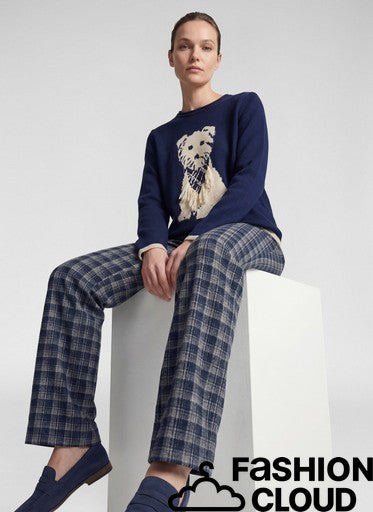Broek Blauw Rabe ( 113450/7374 )