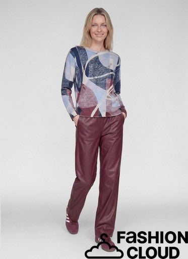 Pull bleu pâle Rabe (114613/7305)