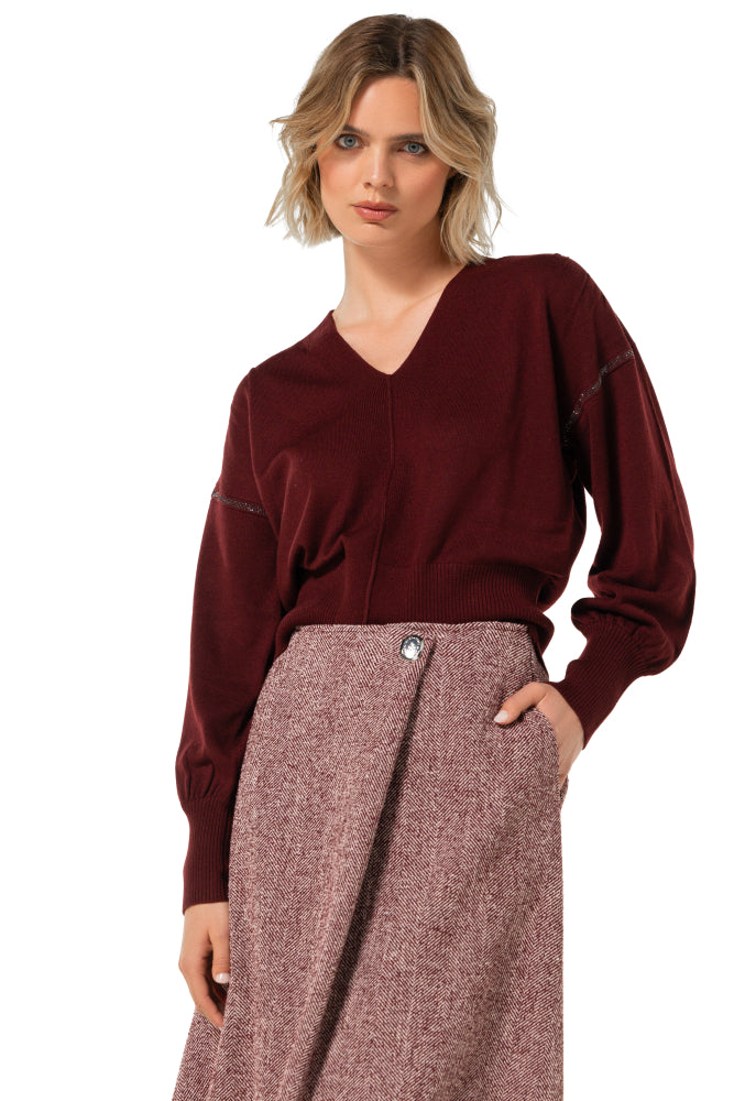 Pull Bordeaux Caroline Biss ( 4285/52 )
