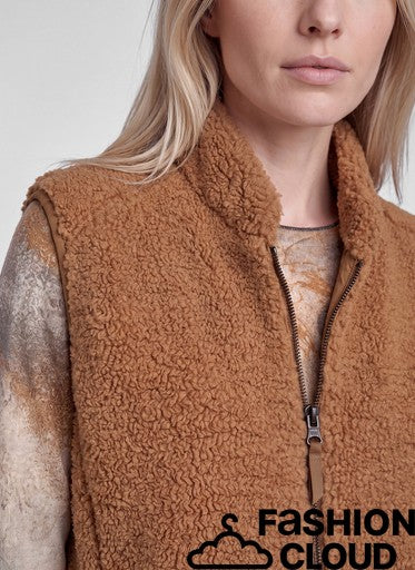 Giletvest Cognac Rabe ( 121871/7685 )