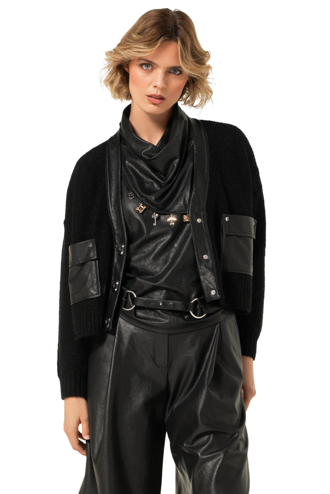 Giletpull Zwart Caroline Biss ( 4221/10 )