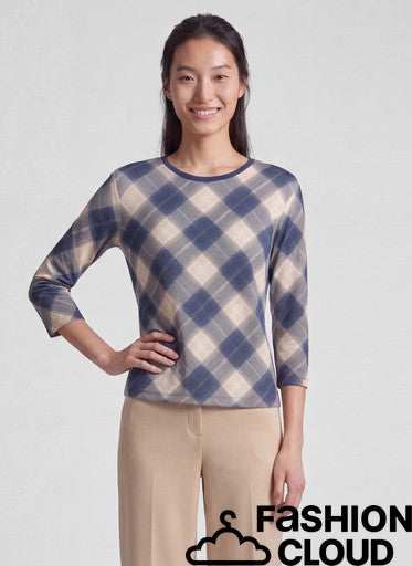 T-Shirt Bleu Corbeau ( 113377/7639 )