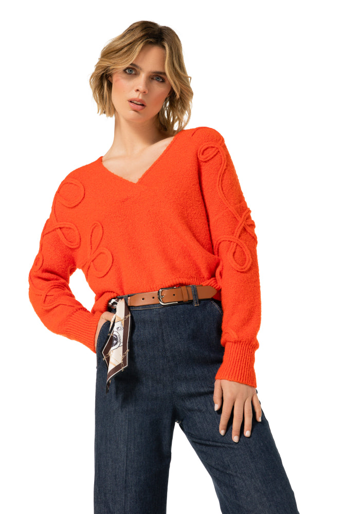 Pull Orange Caroline Biss ( 4234/56 )