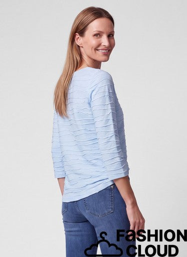 T-shirt bleu clair Rabe (114300/7305)