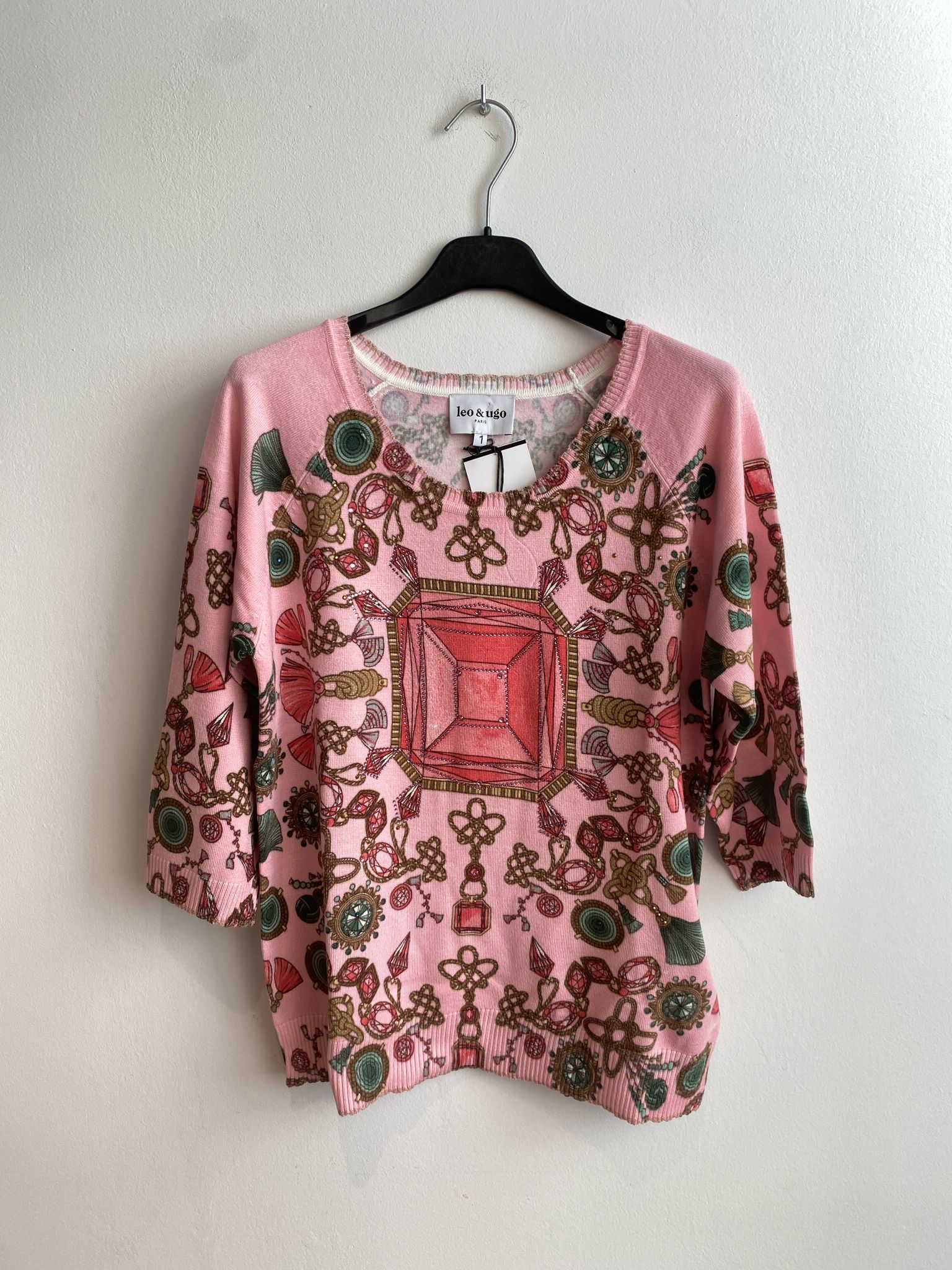 Pull Roze Leo & Ugo ( De402 )