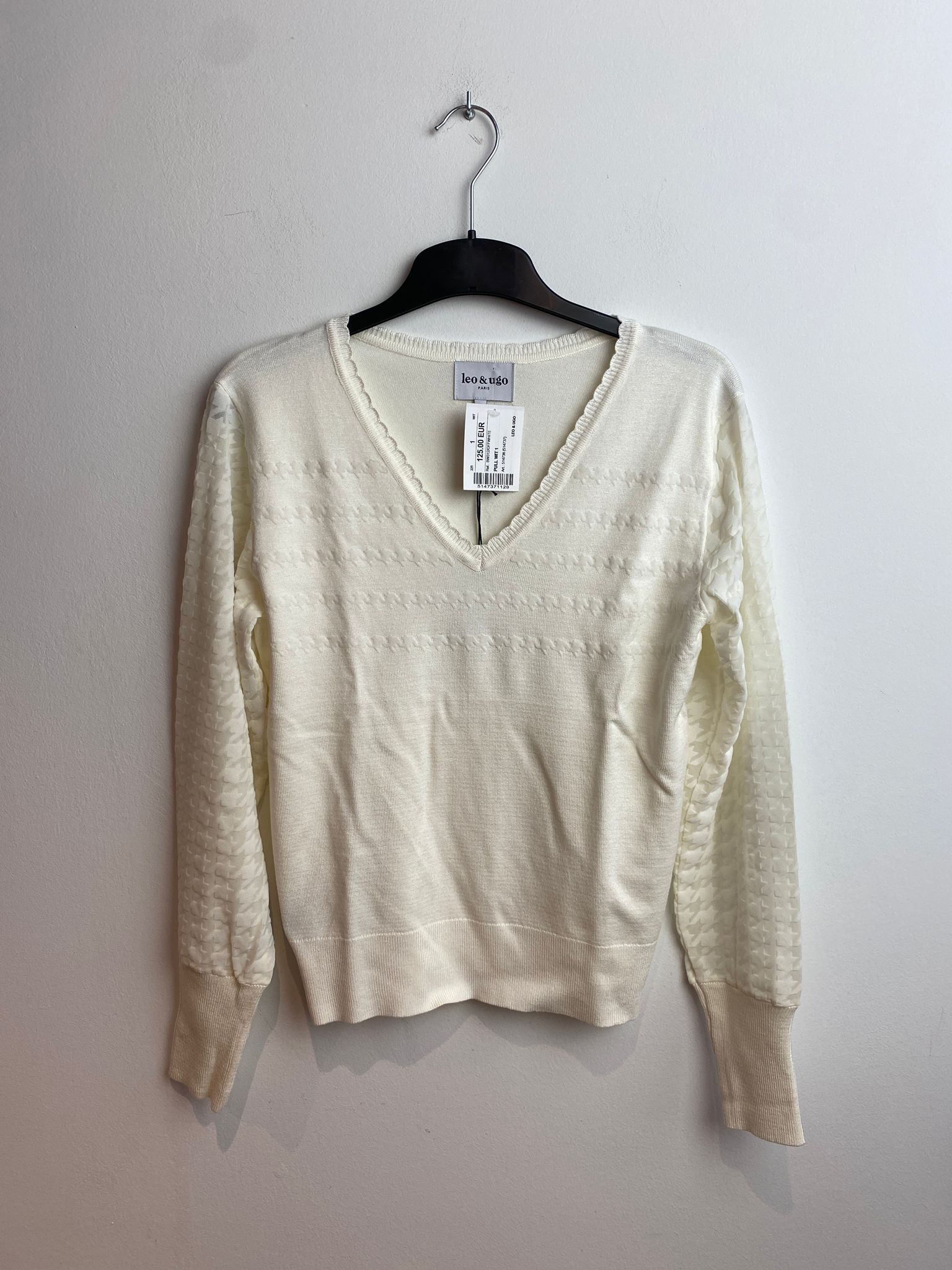 Pull Blanc Leo &amp; Ugo (Bw312/Offwhite)