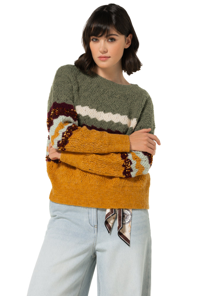 Pull Groen Caroline Biss ( 4246/69 )