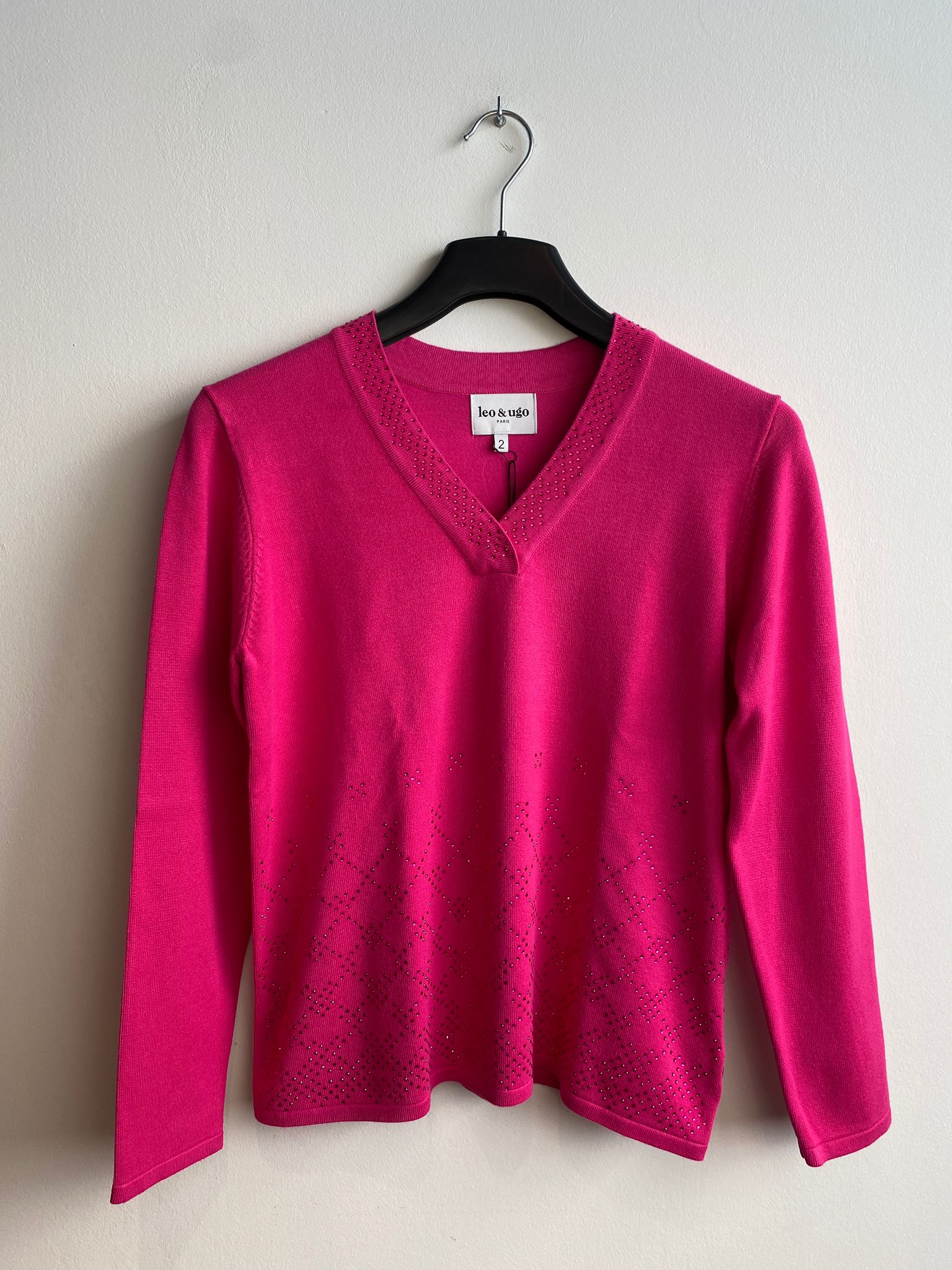 Pull Fuchia Leo &amp; Ugo ( Bw514/Fuchsia Camel )