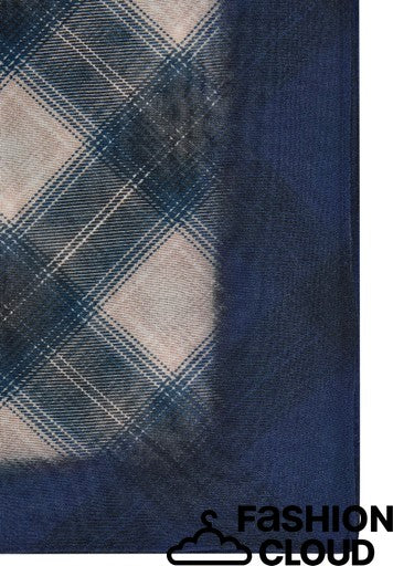Sjaal  Blauw Rabe ( 113940/7639 )
