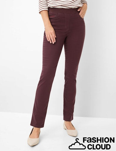 Broek Aubergine Raphaela (Brax) ( Pamina 600/80 )