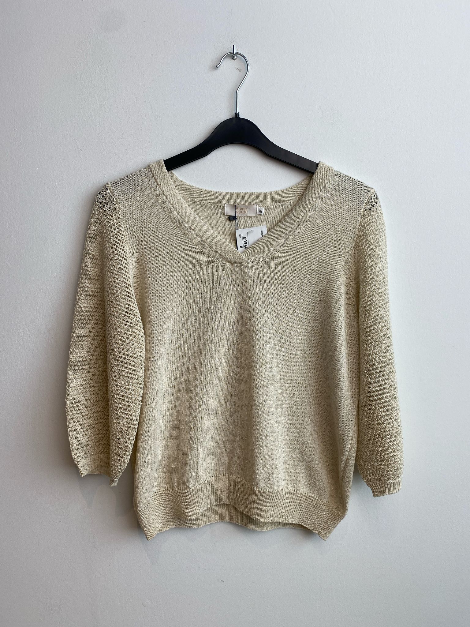 Pull Ecru Signe Nature ( 842112/1 )