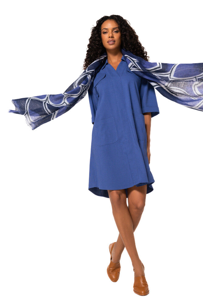 Kleedje Blauw Caroline Biss ( 1115/26 )