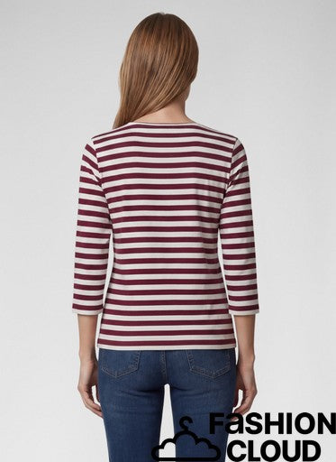 T-shirt bordeaux Rabe (114350/7264)