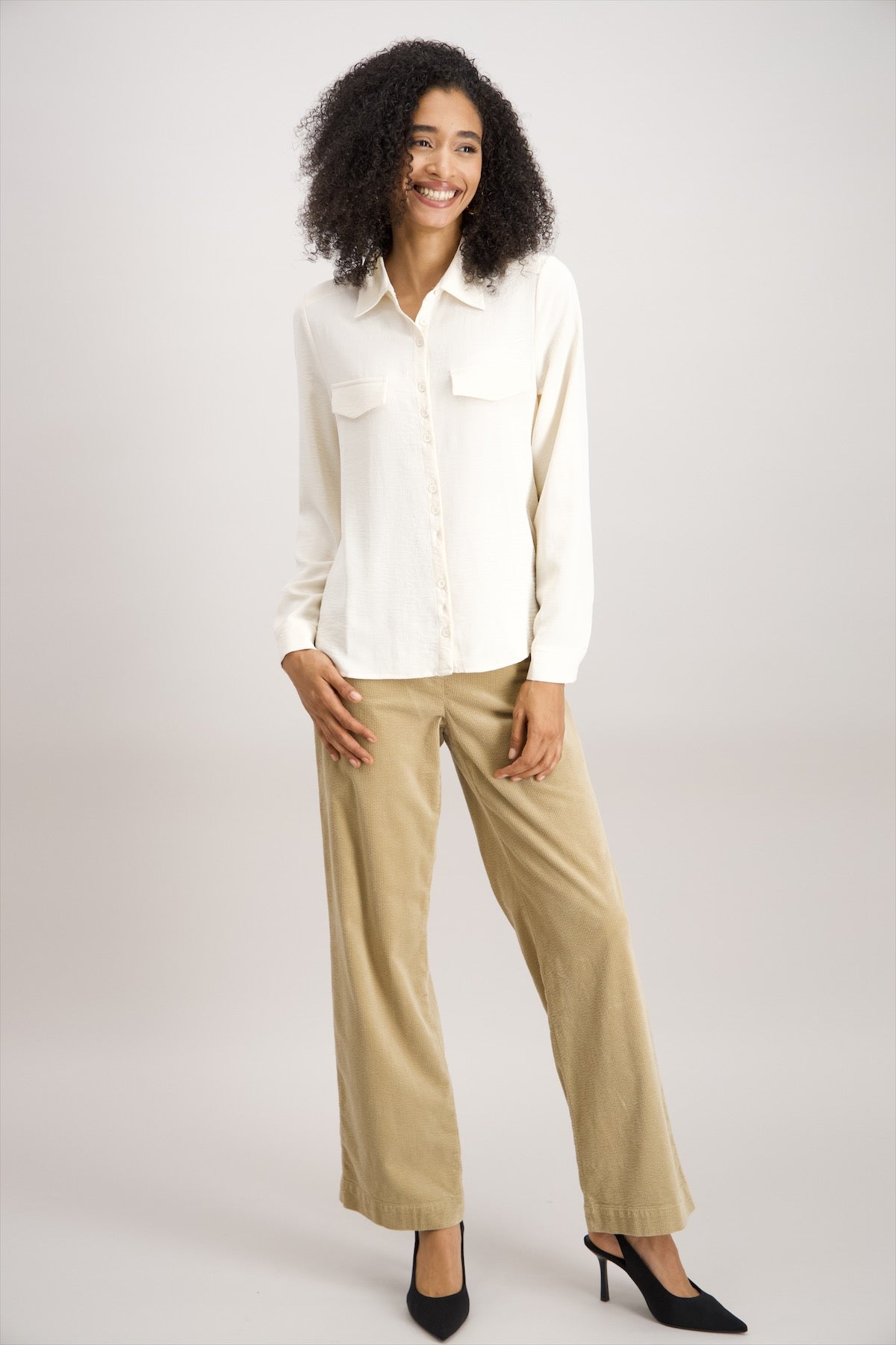 Blouse Écru Signe Nature ( 840251/01 )