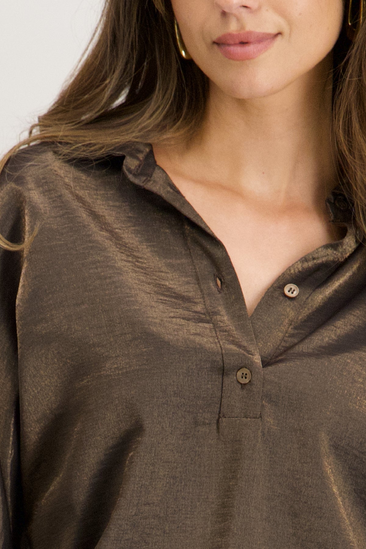 Chemisier Bronze Signe Nature ( 840253/3 )