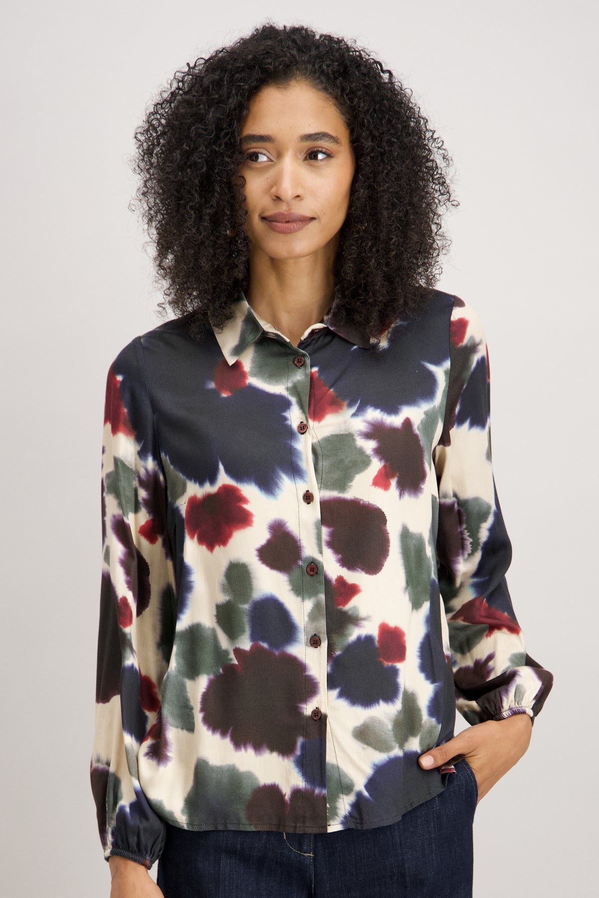 Chemisier Vert Signe Nature ( 840279/15 )