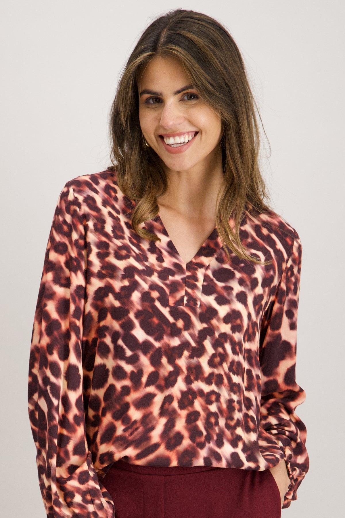 Chemisier Bordeaux Signe Nature ( 840281/04 )