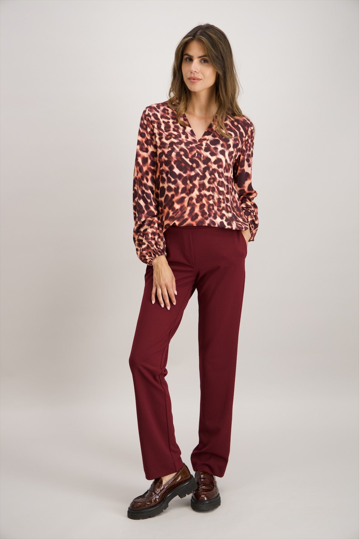 Chemisier Bordeaux Signe Nature ( 840281/04 )