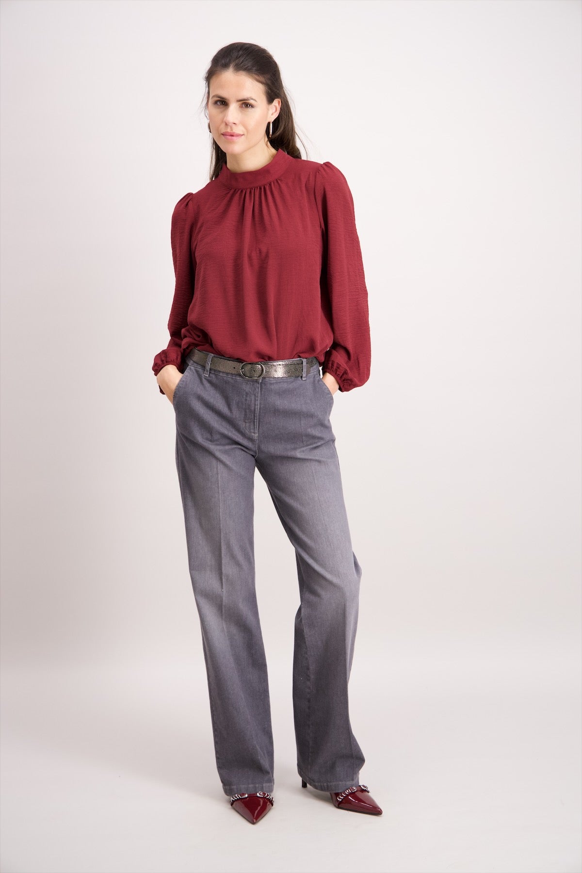Chemisier Bordeaux Signe Nature ( 840284/04 )