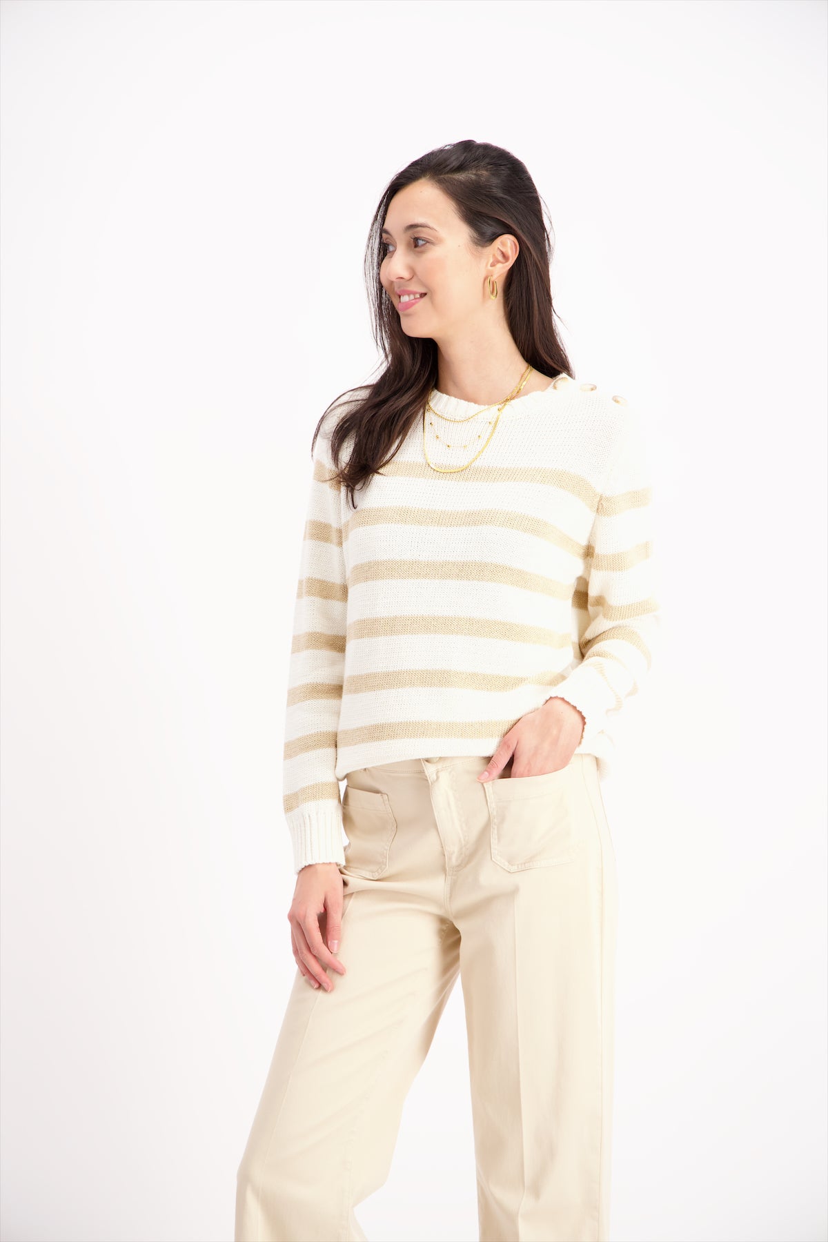 Pull Beige Signe Nature ( 842102/2 )