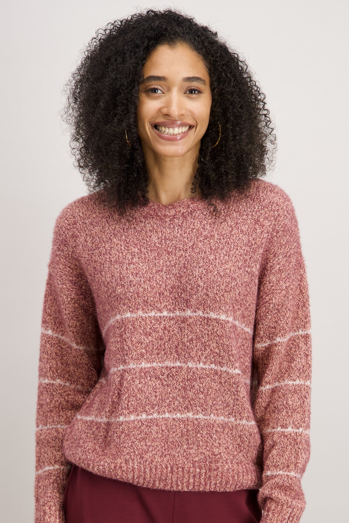 Pull Bordeaux Signe Nature ( 842121/14 )