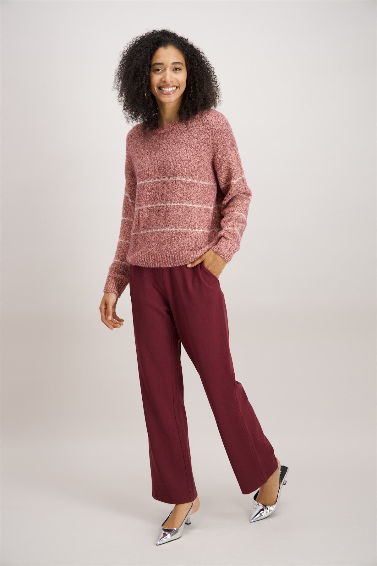 Pull Bordeaux Signe Nature ( 842121/14 )