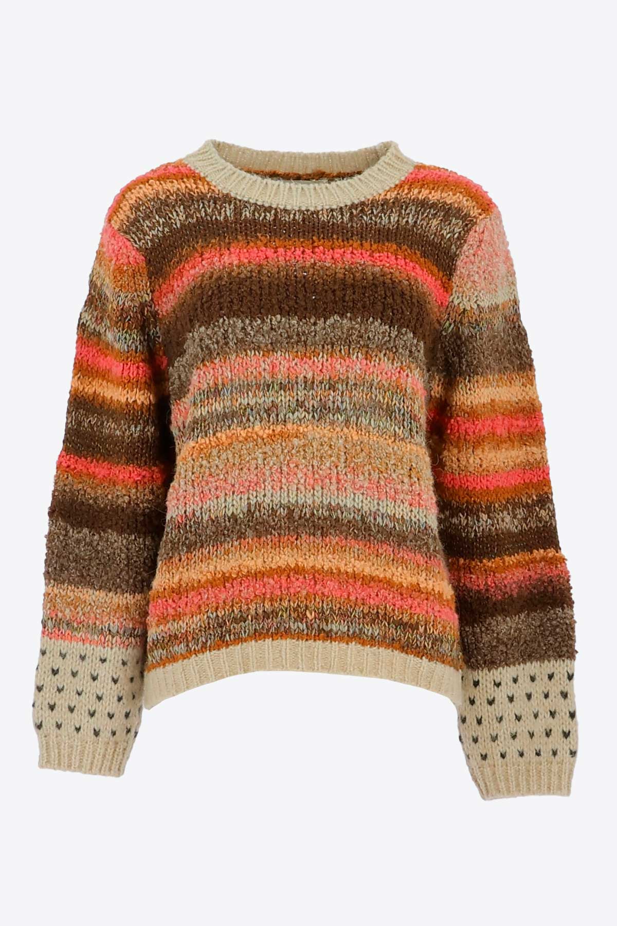 Pull Bordeaux Signe Nature ( 842154/4 )