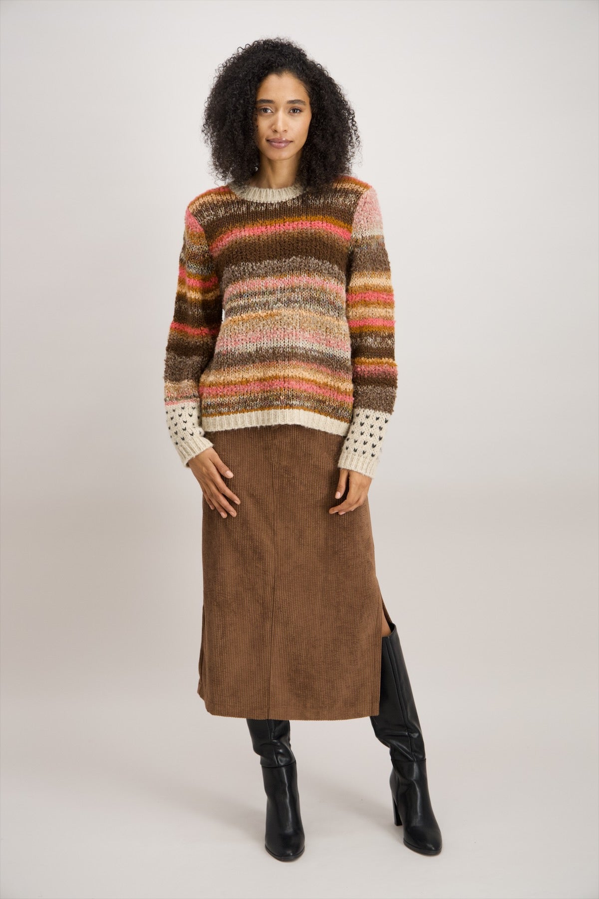 Pull Bordeaux Signe Nature ( 842154/4 )