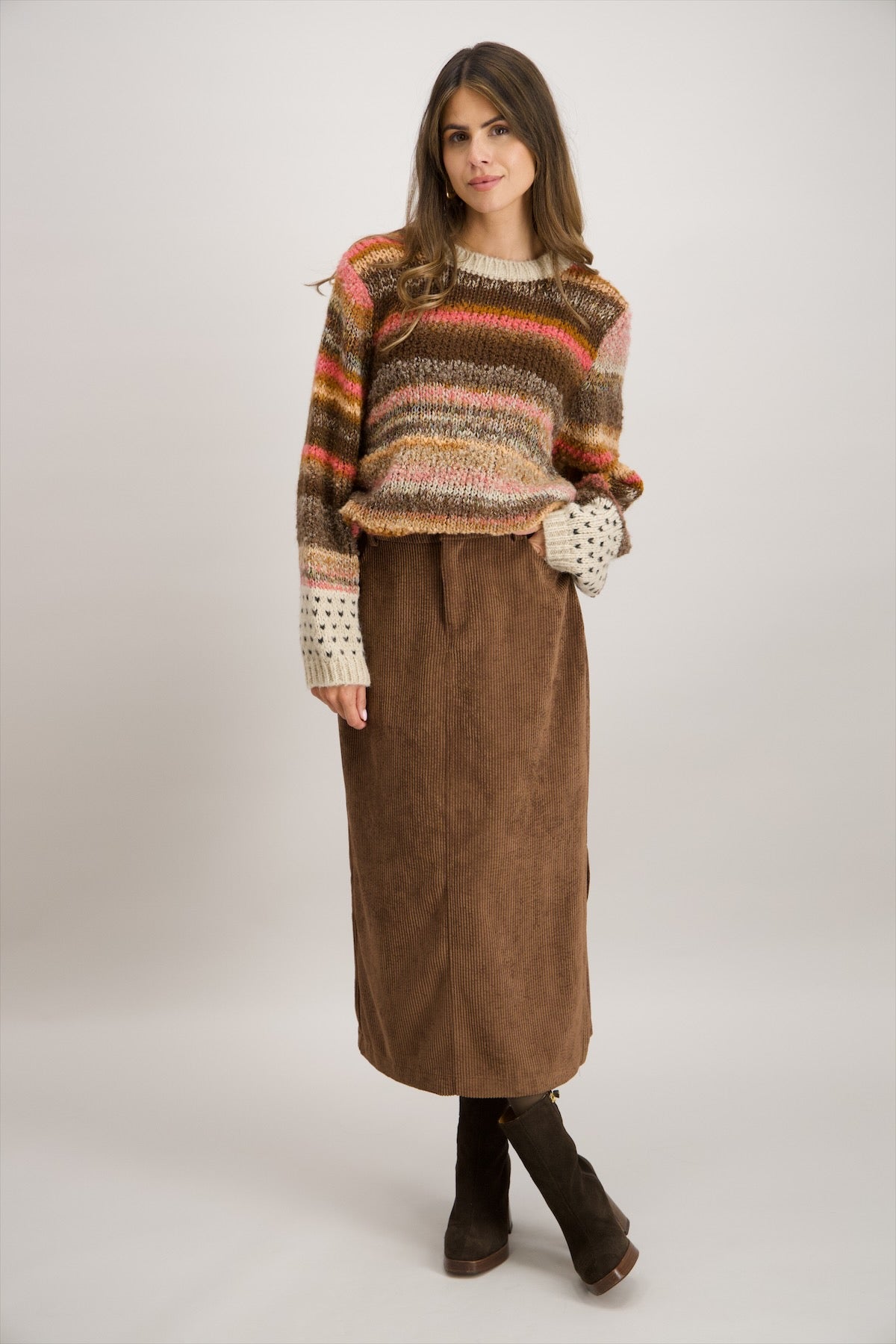 Pull Bordeaux Signe Nature ( 842154/4 )