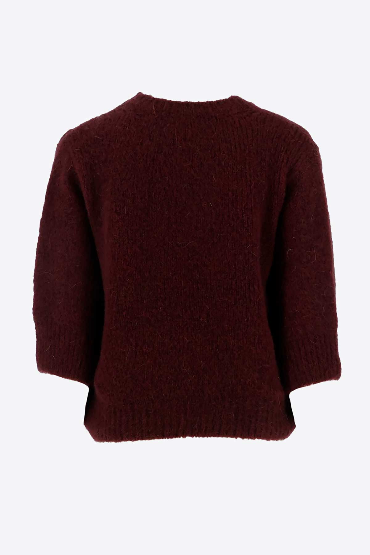 Pull Aubergine Signe Nature ( 842248/09 )