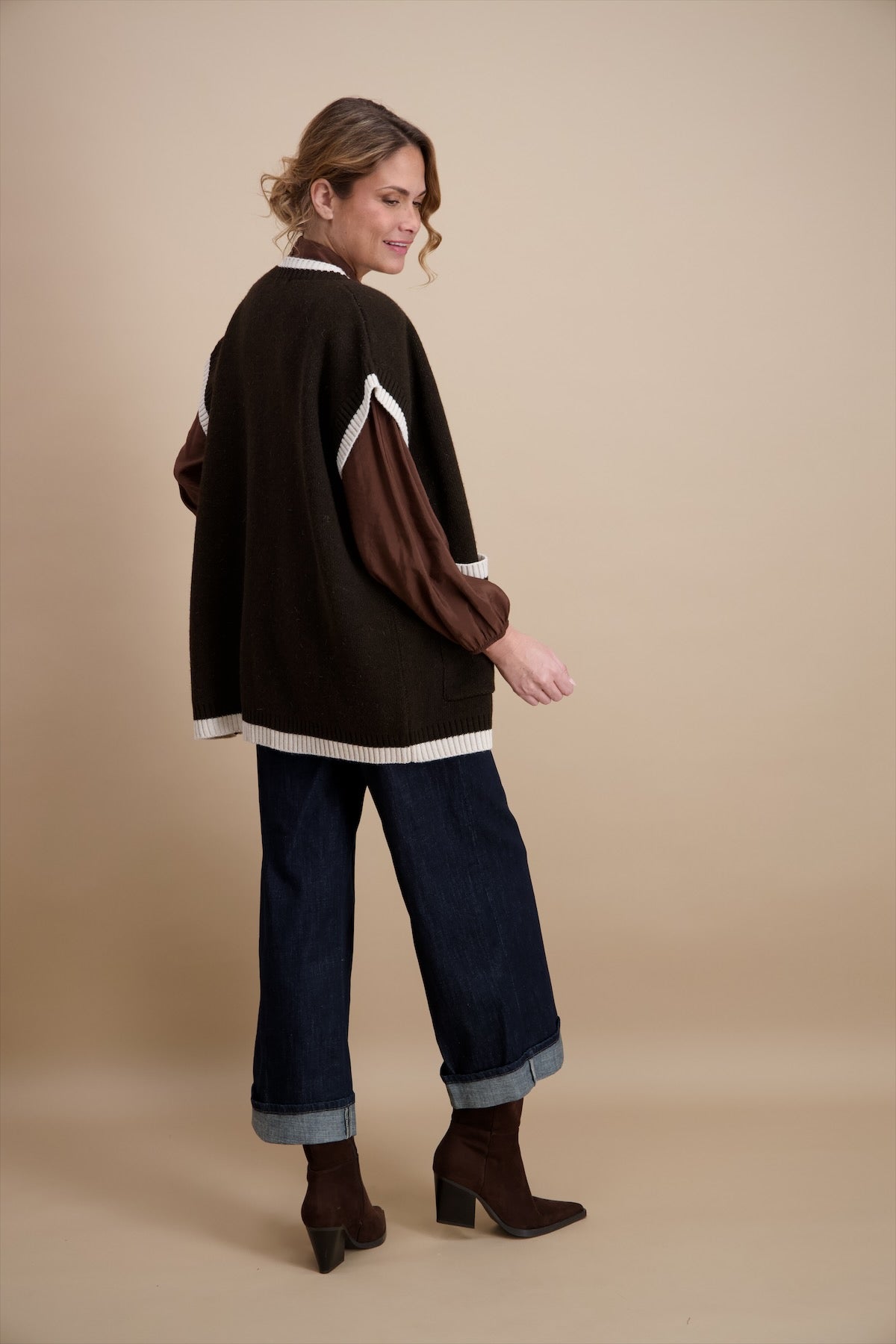 Giletpull Bruin Signe Nature ( 843132/03 )