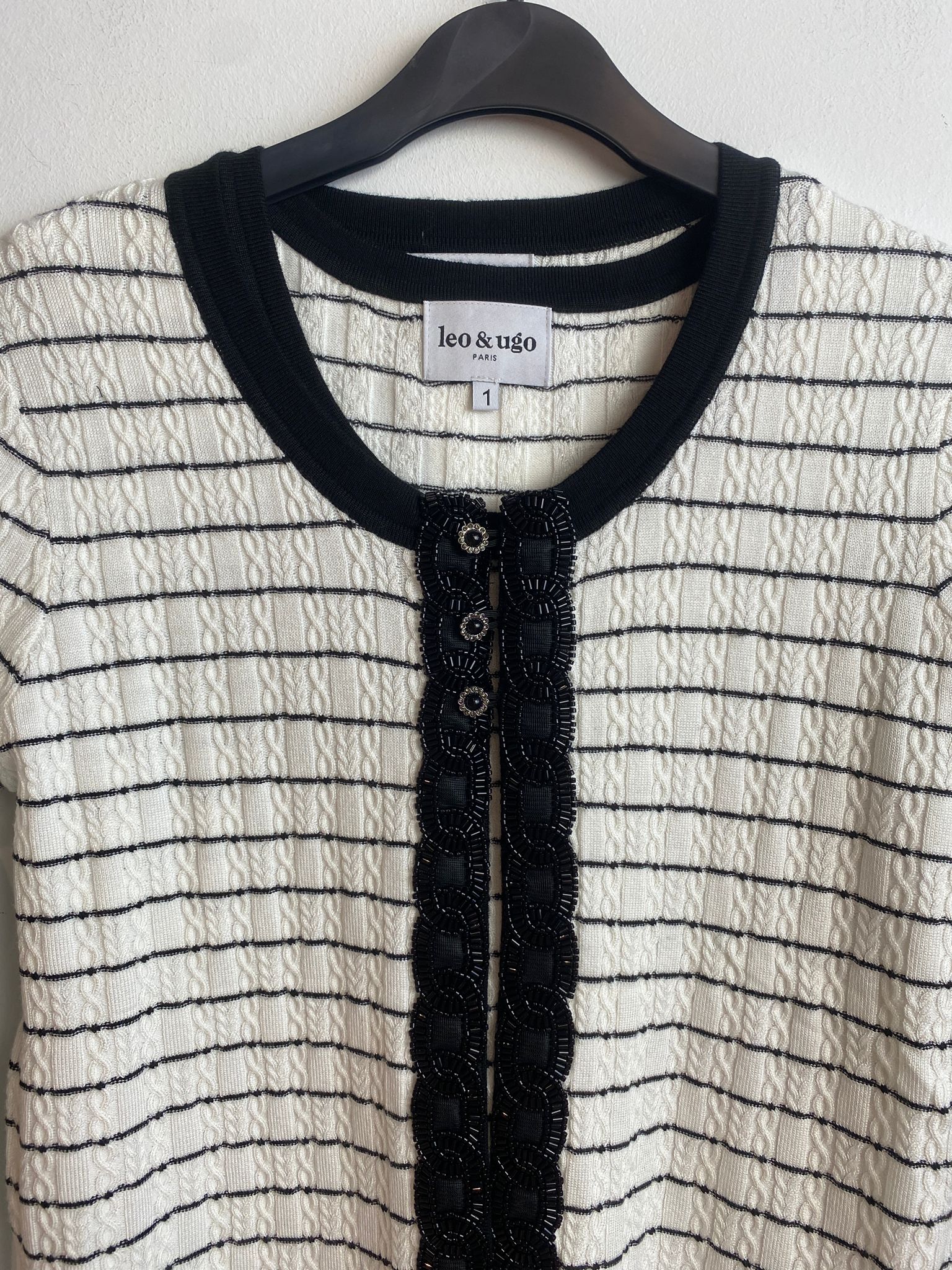 Twinset Wit Leo & Ugo ( Awt139/Offwhite/Blac )